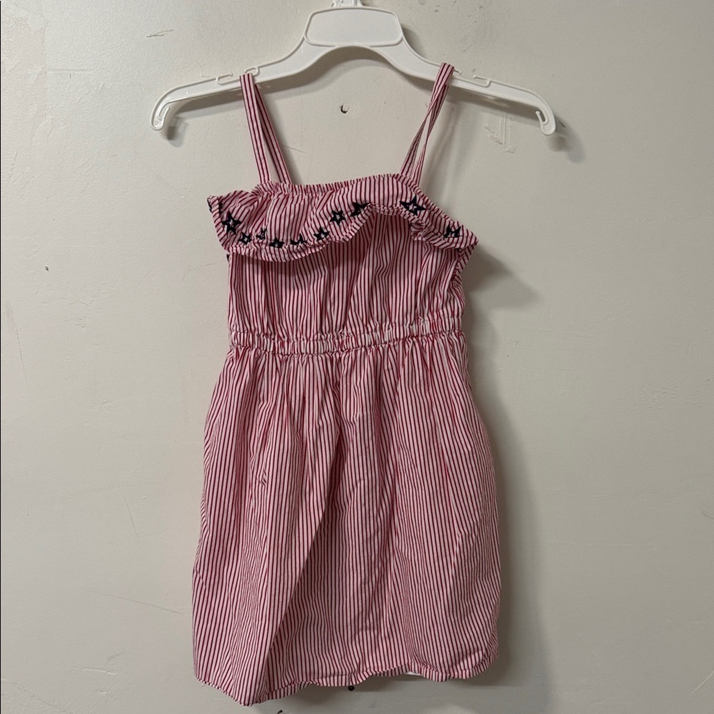 Gymboree Red and White Striped Sundress